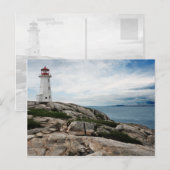 Peggy's vuurtoren van de grove briefkaart (Voorkant / Achterkant)