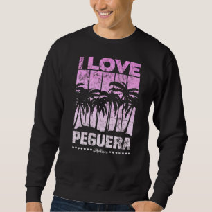 Peguera Mallorca palmbomen Ik hou van Peguer Trui
