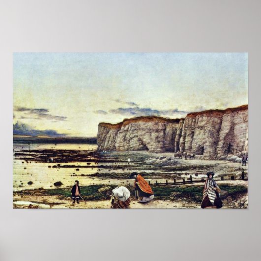 Pegwell Bay in Kent, een herinnering van 5 oktober Poster (Voorkant)