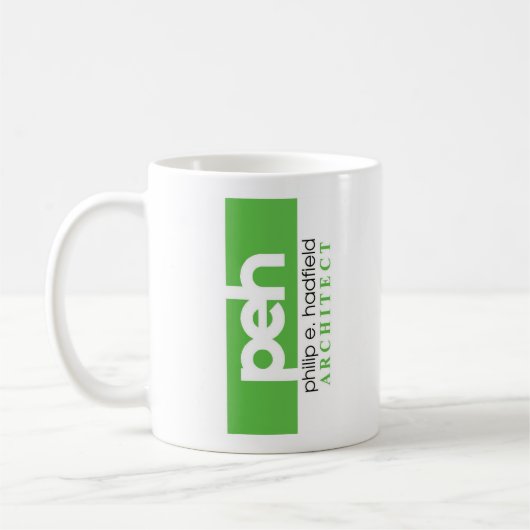 peharchitect koffiemok (Links)