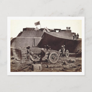Pehlang Fort, 1860 (albumenzilverdruk) Briefkaart
