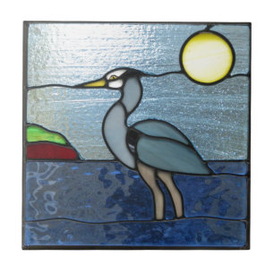 PEI Blue Heron Tegeltje