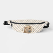 Pei Shar Pei Peinture Fawn Wrinkle Original Chien  (Recto)