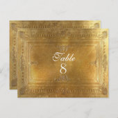 Peiffer Formal Table Number Kaart (Voorkant / Achterkant)