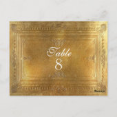 Peiffer Formal Table Number Kaart (Achterkant)