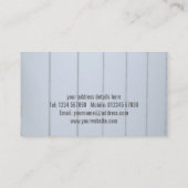 Peignant et décorant le carte de visite (Dos)