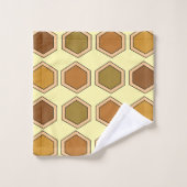 Peigne de miel coloré (Gant de toilette)