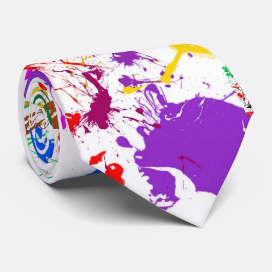 Peignez la cravate de floc (Roulé)