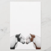 Peignez la papeterie d'amis de cheval (Devant)