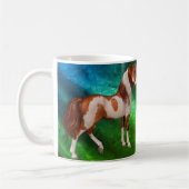 Peignez la tasse classique du cheval 11oz, changez (Gauche)