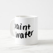 Peignez la tasse de l'eau (Devant gauche)