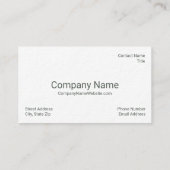 Peignez le carte de visite de design d'intérieur (Dos)