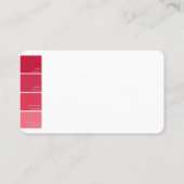 Peignez le carte de visite d'échantillon (Dos)