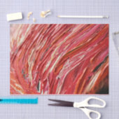 Peignez le papier de soie de soie d'impression (Artisanat)