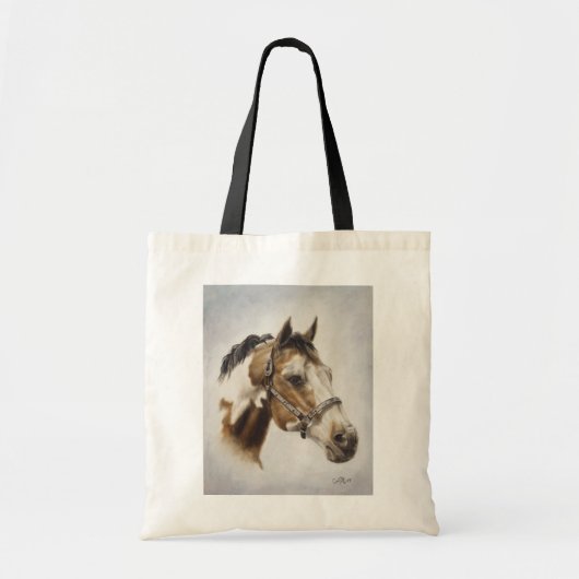 Peignez le sac fourre-tout à toile de cheval (Devant)