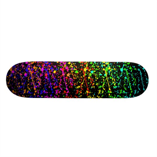 Peignez l'éclaboussure skateboard 19,7 cm