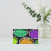 Peignez les cartes de visite de peintre de boîtes (Debout devant)