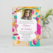 Peignez votre propre invitation de fête (Debout devant)