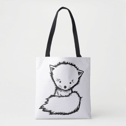Peignez votre propre sac Renard Bébé Mignon (Devant)