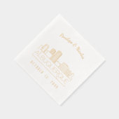 Peignoirs Mariage d'Albuquerque pour huile d'or pe (Droite)