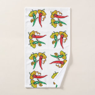 Peignoirs mexicains set de serviettes de bain