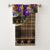 Peindre Cheval Mustang avec Iris et papillons (En situation)