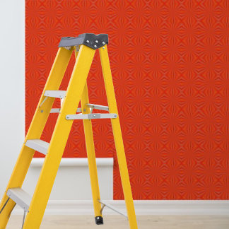 Peindre et coller papier peint orange violet diama