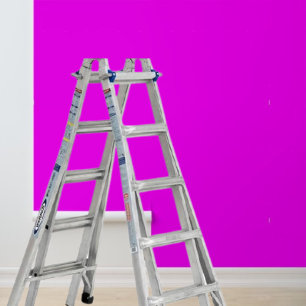 Peindre et coller papier peint rose vif fuschia