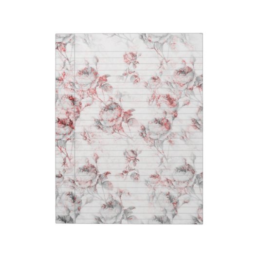 Peindre Le Bloc-Notes Rouge Rose (Tourné)