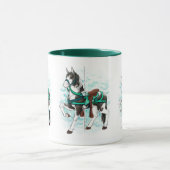 Peindre le carrousel Cheval Mug (Centre)