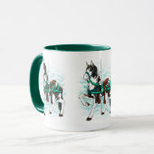 Peindre le carrousel Cheval Mug (Devant gauche)