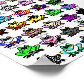 Peindre mon affiche de grenouille (Coin)