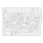 Peindre par numéros : Chiens Jouant à la carte de  (Devant horizontal)