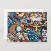 Peindre votre carte postale de foi (Devant / Derrière)