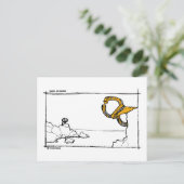 peine de los vientos 2 briefkaart (Staand voorkant)