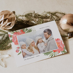 Peine d'hiver   Carte photo de vacances