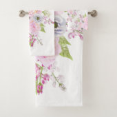 Peine rose floral Whimsical Artwork™ (En situation)