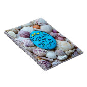 Peint beach rock art drôle journal carnet (Côté Droit)