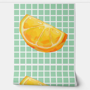 Peint papier orange square
