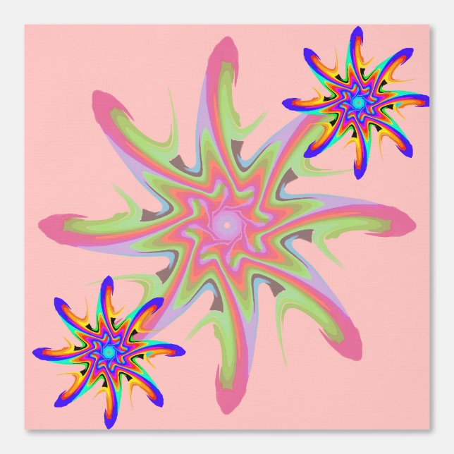 Peint Papier peel et bâche 2 - Pinky (Recto)