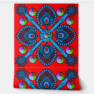 Peint Papier peel et bâton 3D coloré - Tex