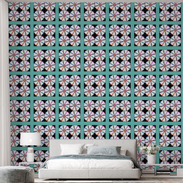 Peint Papier peel et bâton 53 - Presque Turquoise (Chambre à coucher)