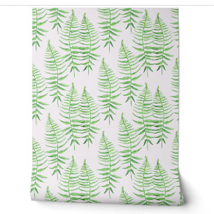 PEINT PAPIER WALLPAPER FERNS FAWNA