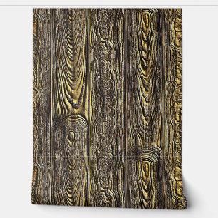 Peint PLANTES EN BOIS PAPIER WALLPAPER transparent