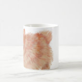 Peint Poméranie Portrait Café Mug (Centre)