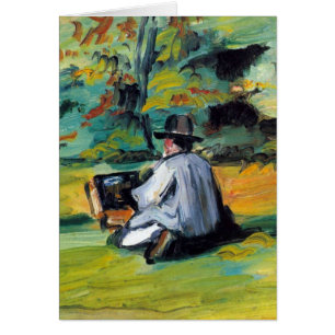 Peintre au travail de Paul Cezanne, Beaux-arts vin