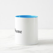 Peintre avec échantillon de cartes de couleurs Mug (Centre)