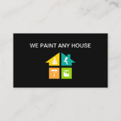 Peintre Best House Carte de visite moderne (Devant)