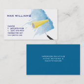 Peintre / Carte de visite de peinture (Devant / Derrière)