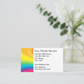 Peintre Carte de visite Design moderne (Debout devant)